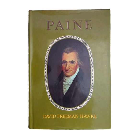 Paine by David Freeman Hawke 1974 Hardcover First Edition 1st with Dust Jacket - Picture 1 of 7